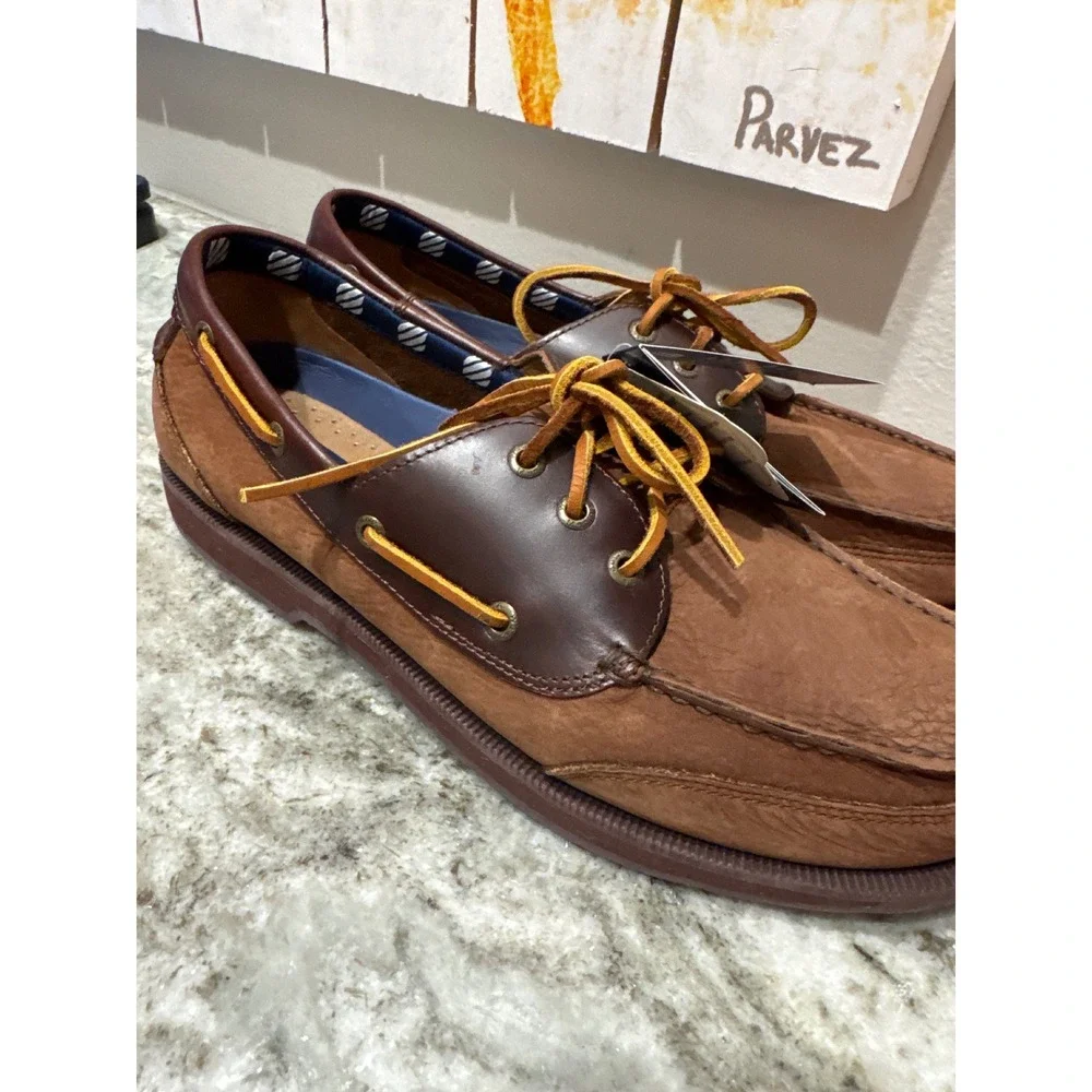 Men's Boat Shoes WEST MARINEMen's Premium Comfort Boat Mocs‎ NWT size 12